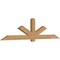 Ekena Millwork Kennewick Timber Gable Bracket, Western Red Cedar, 108"W x 27"H x 3 1/2"D x 5 1/2"F, 6/12 Pitch GBW108X27X0406KEN00SWR - alternate 3